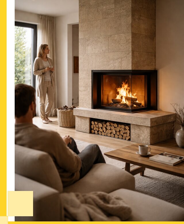 Угловые камины из кирпича установка в Иркутске от 156285 р. ЭриданРкт