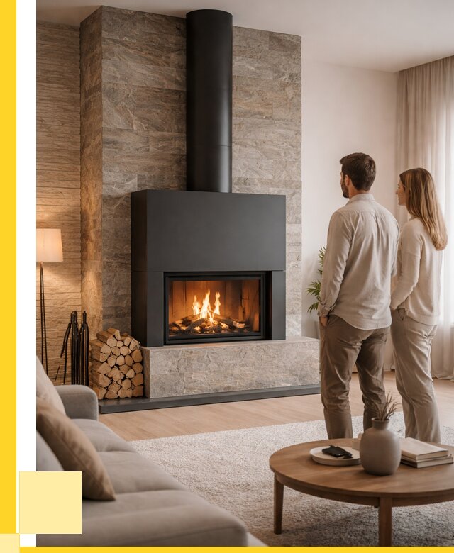 Закрытые камины под ключ в Иркутске от 125028 р., ЭриданРкт