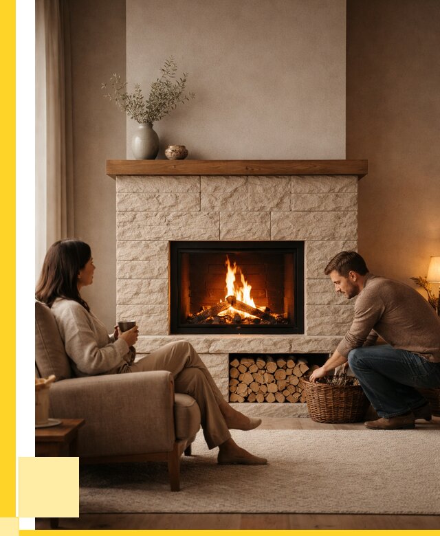 Камины для дома в Иркутске под ключ от 156285 р. | ЭриданРкт