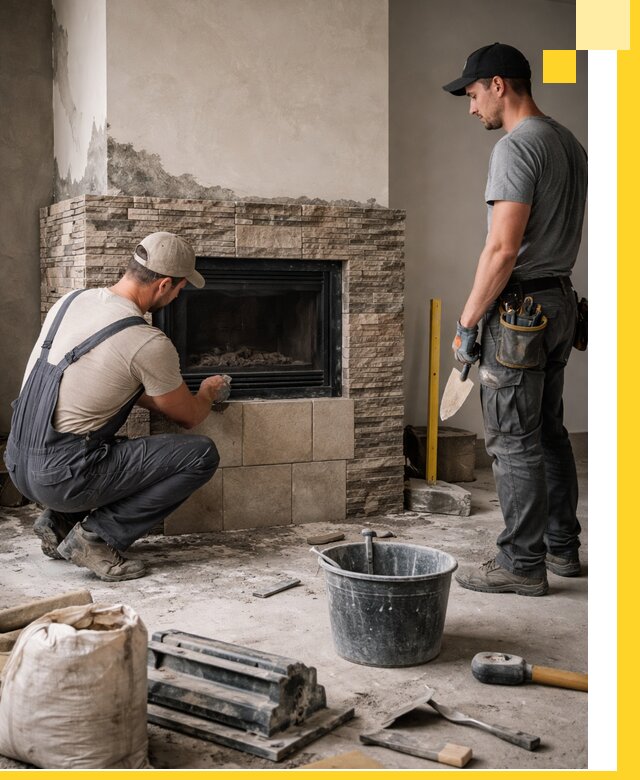 Камины под ключ в Иркутске: проект, изготовление и монтаж