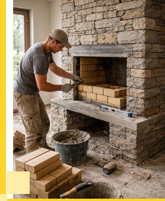 Кладка каминов и камина в Иркутске от 26048 р. ЭриданРкт