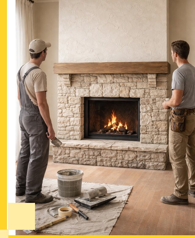 Отделка каминов в Иркутске от 6772 р. под ключ | ЭриданРкт