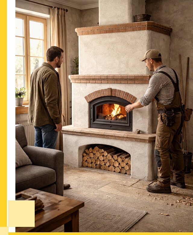 Печи камины в Иркутске: кирпичные, изразцовые от 62514 р. | ЭриданРкт