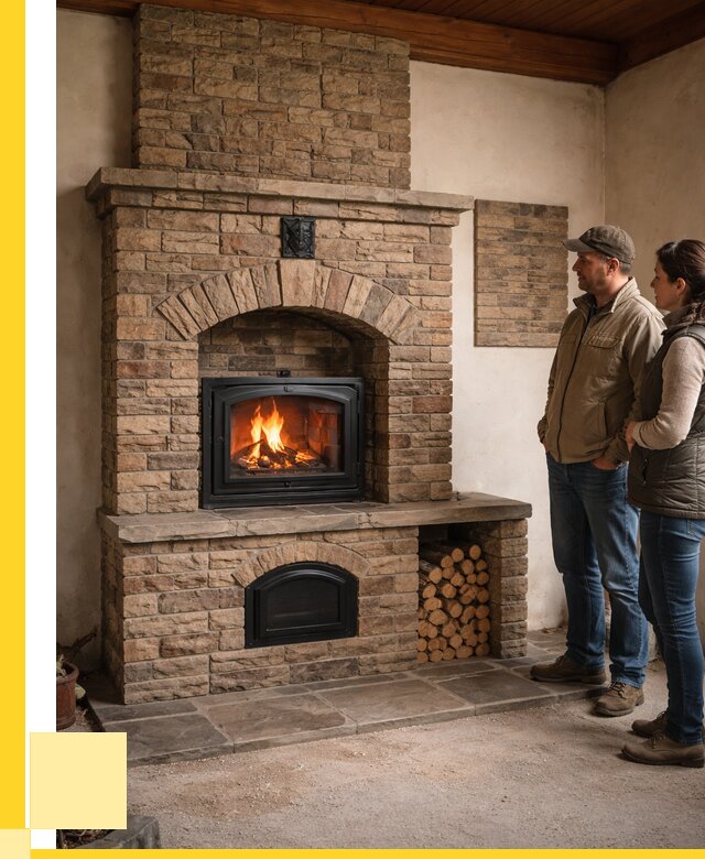 Кирпичная печь под ключ в Иркутске от 156285 р. | ЭриданРкт