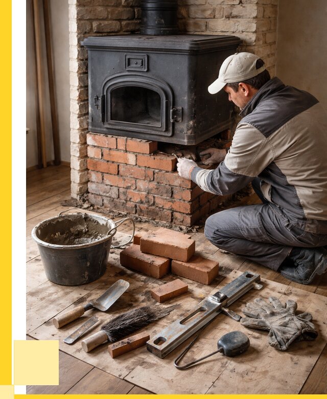 Ремонт печей в Иркутске от 12503 р., услуги печника ЭриданРкт