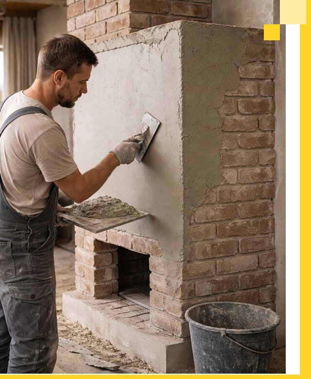 Отделка печей и облицовка каминов в Иркутске под ключ