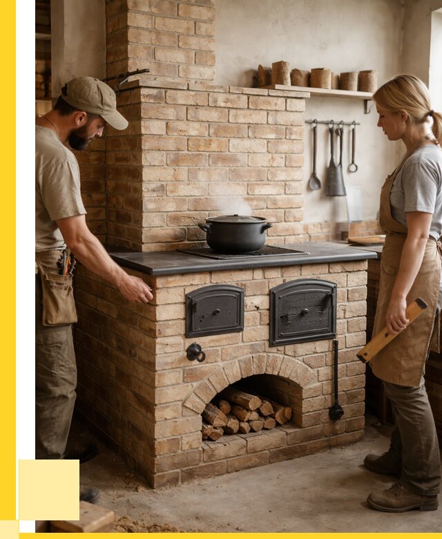 Варочно отопительные печи в Иркутске от 93771 р. | ЭриданРкт