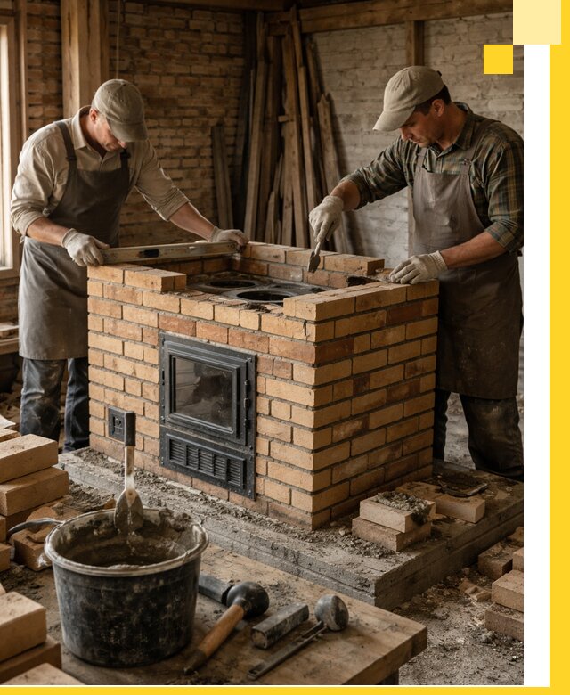 Изготовление и установка варочных печей под ключ в Иркутске