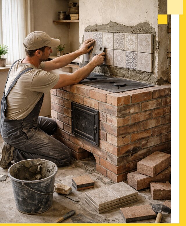 Печи с плитой на заказ монтаж гарантия и сервис в Иркутске