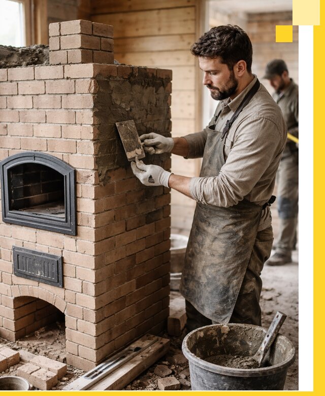 Изготовление и установка печей-шведок под ключ в Иркутске