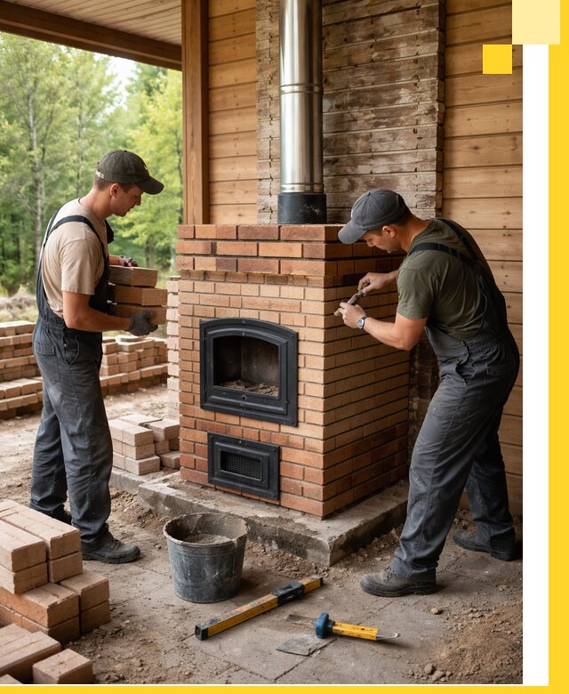 Производство и установка дачных печей под ключ в Иркутске