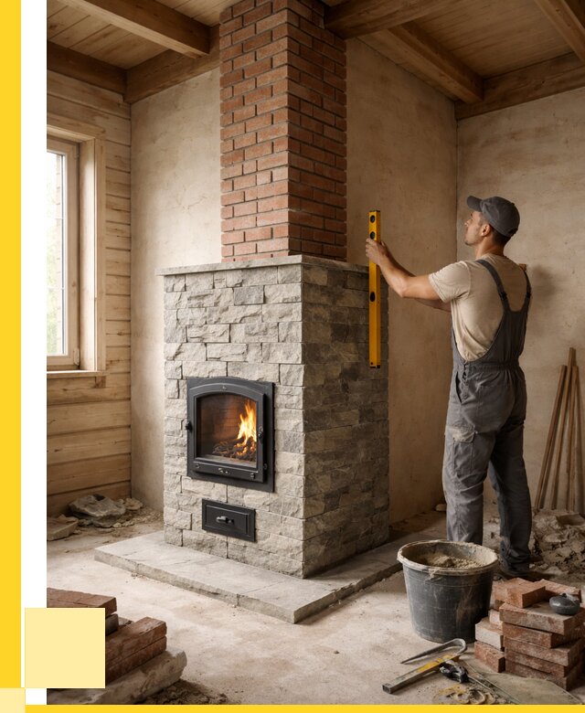 Печи и дымоходы под ключ в Иркутске от 46886 р., ЭриданРкт