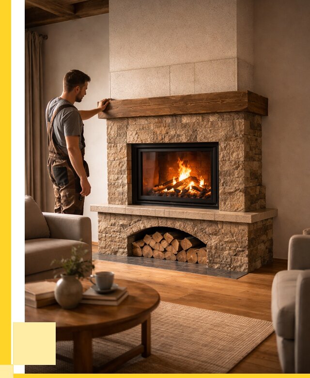 Печи камины для дома под ключ в Иркутске от 57305 р. | ЭриданРкт