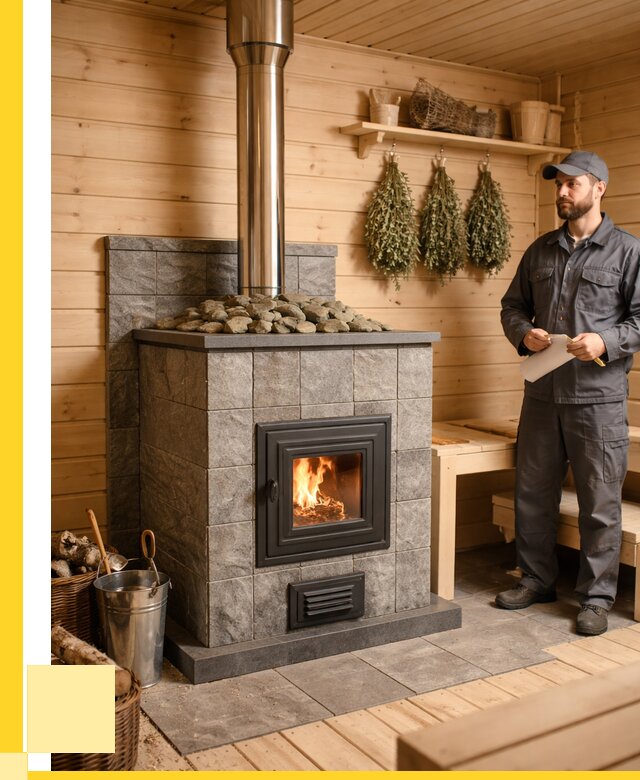 Печи для бани под ключ в Иркутске от 125028 р. | ЭриданРкт