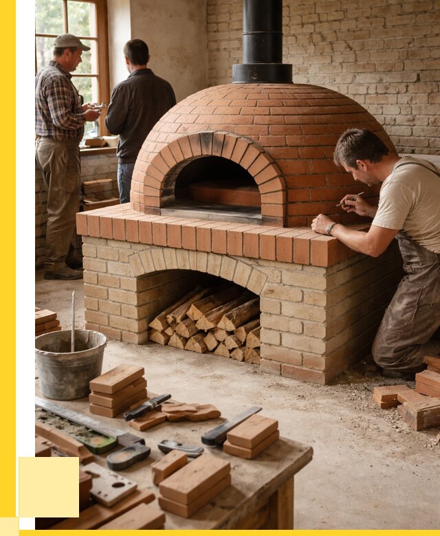 Помпейская печь дровяная для пиццы в Иркутске | ЭриданРкт от 208380 р.