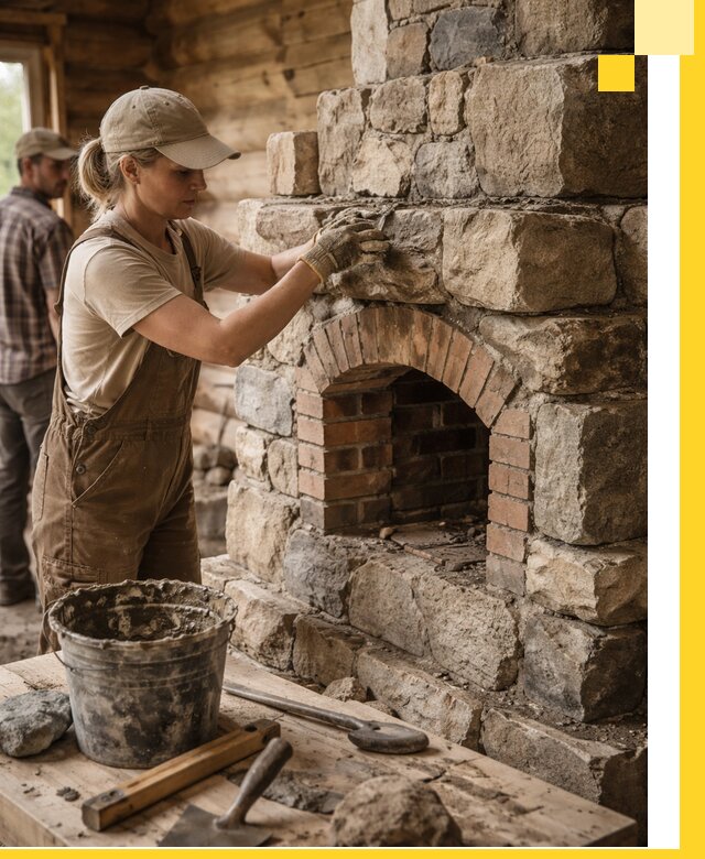 Каменные печи на заказ и монтаж в Иркутске, долговечные решения