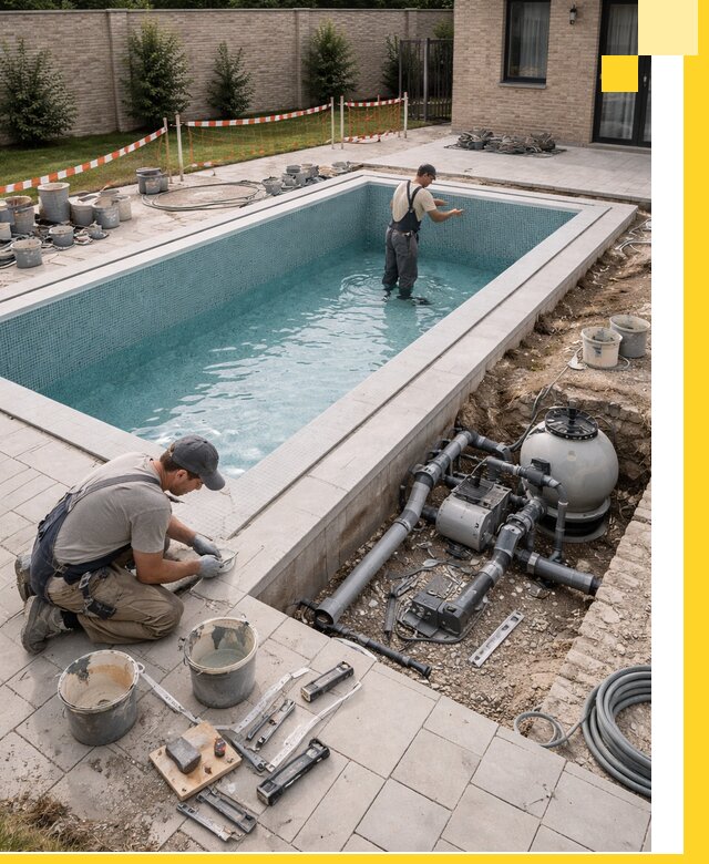 Строительство бассейнов под ключ в Иркутске: проекты и монтаж