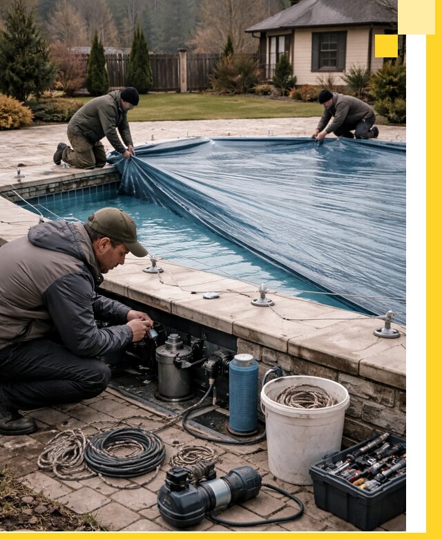 Консервация бассейнов в Иркутске: подготовка к длительному хранению