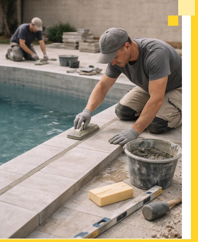 Отделка бассейнов в Иркутске: декоративная отделка и гидроизоляция