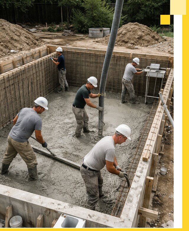 Строительство бетонных бассейнов под ключ в Иркутске