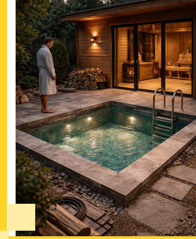 Бани с бассейном под ключ в Иркутске от 98981 р. | ЭриданРкт