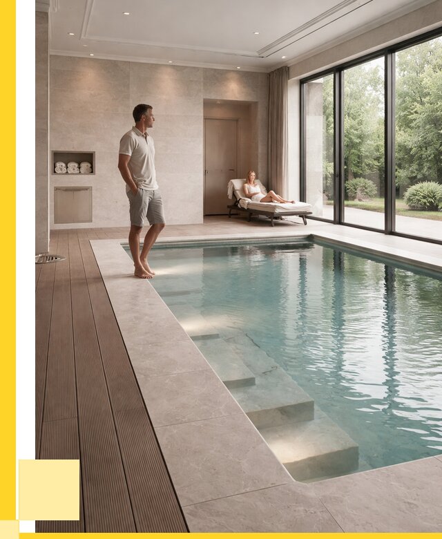 Бассейны в коттедже под ключ в Иркутске от 1250280 р. | ЭриданРкт