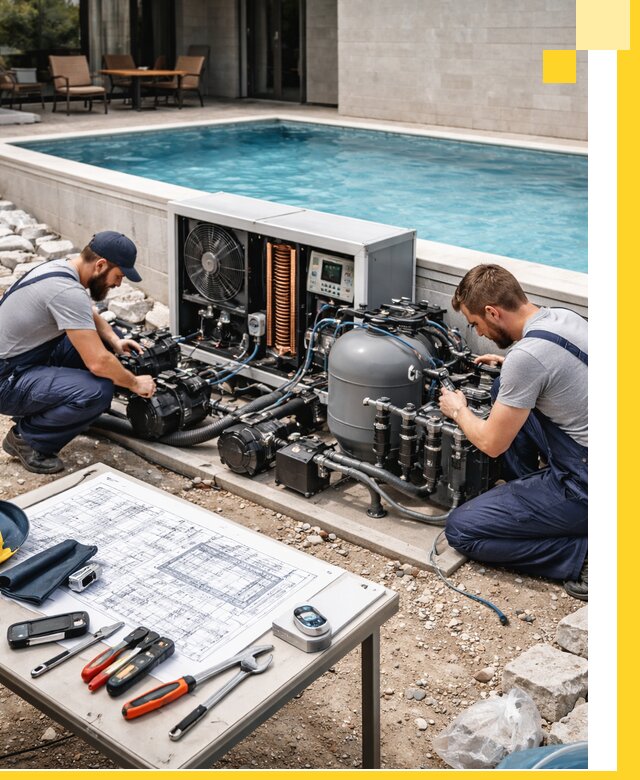 Проектирование и монтаж бассейнов с подогревом в Иркутске