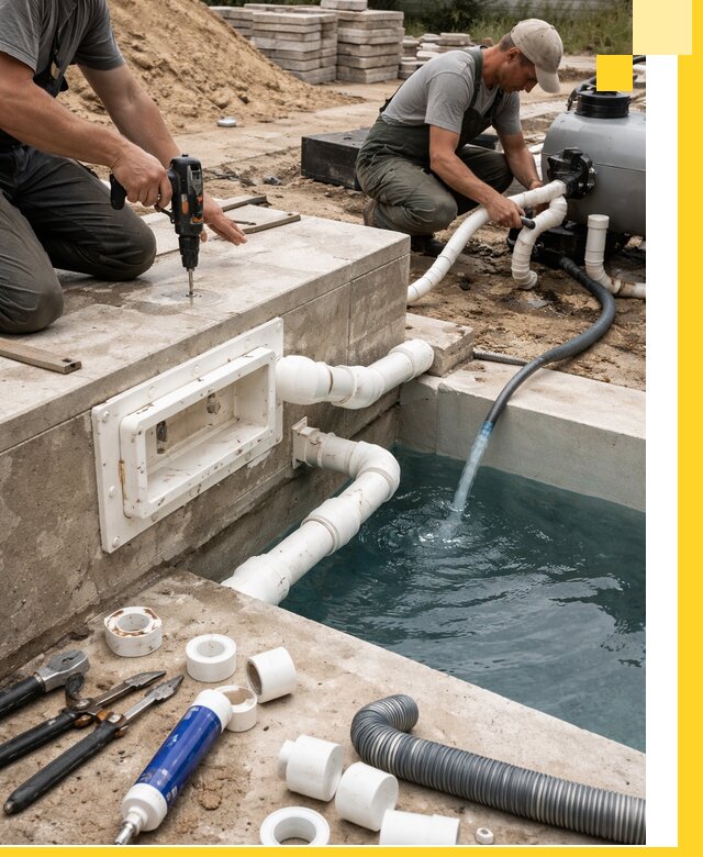 Строительство скиммерных бассейнов под ключ в Иркутске