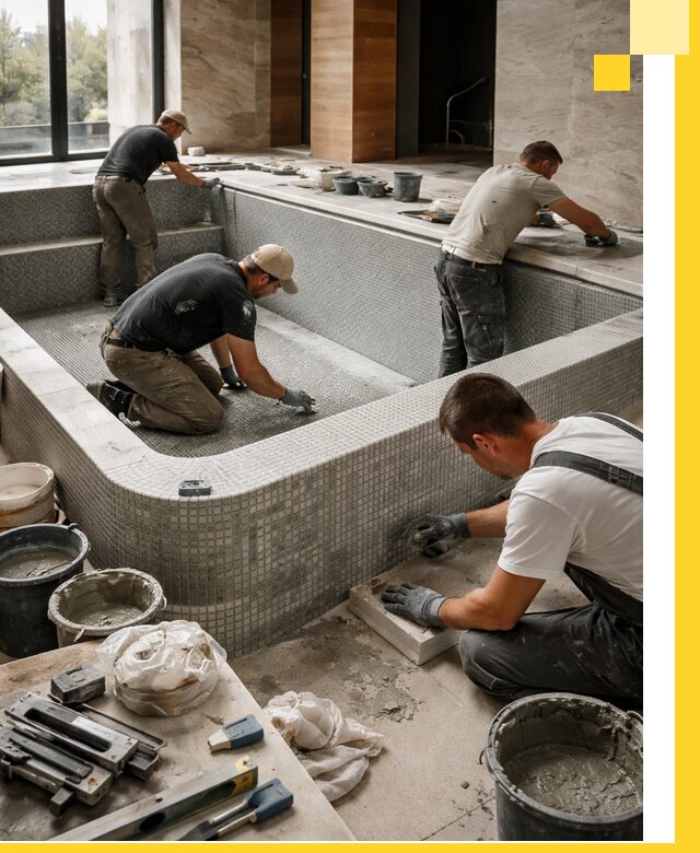 Строительство и установка СПА бассейнов под ключ в Иркутске