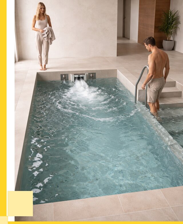 Бассейн с противотоком в Иркутске от 260475 р. | ЭриданРкт