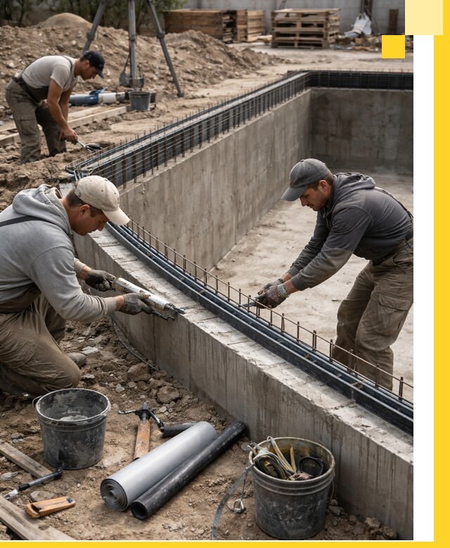 Качественный монтаж чаши бассейна в Иркутске под ключ с гарантией