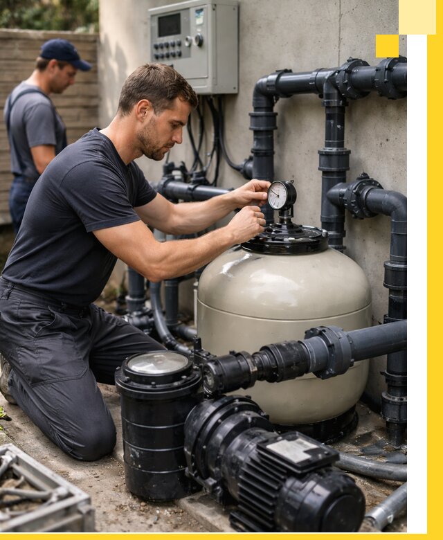 Поставка и монтаж фильтровального оборудования для бассейнов в Иркутске