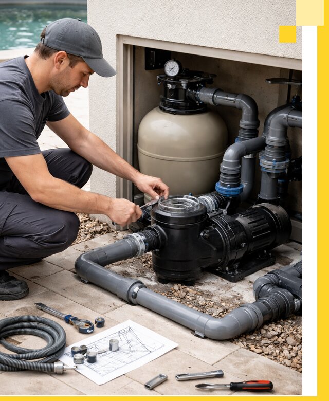 Поставка, монтаж и сервис насосов для бассейнов в Иркутске