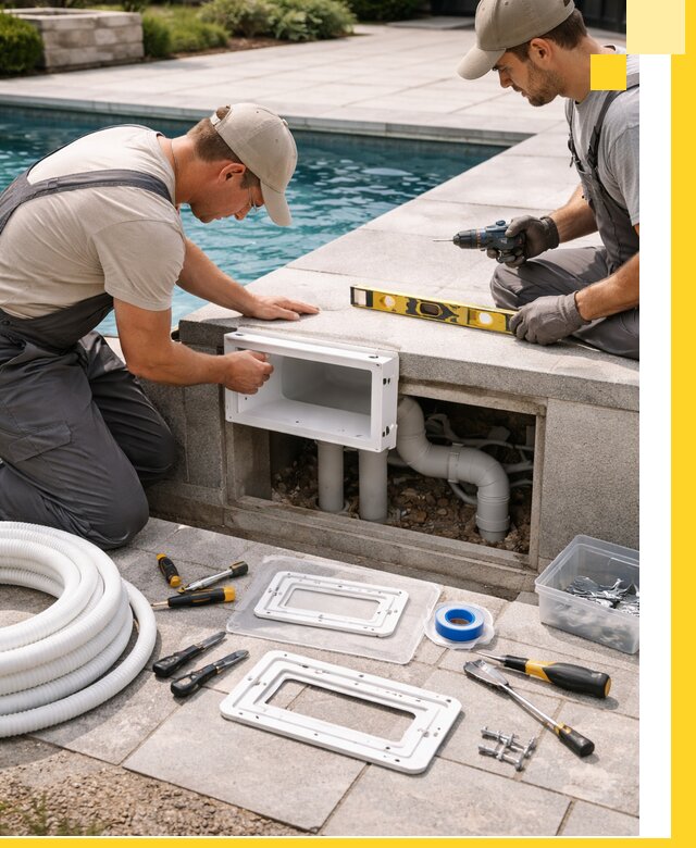 Поставка и установка скиммеров для бассейнов в Иркутске