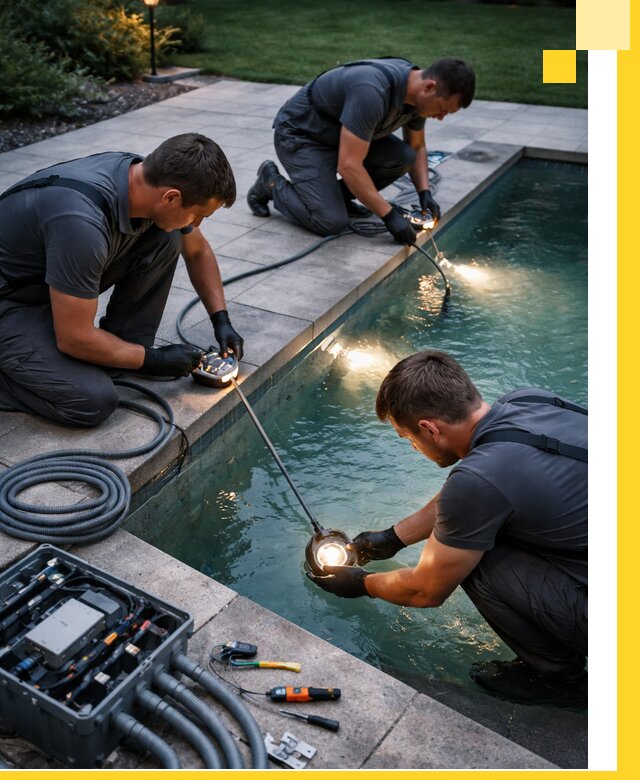 Профессиональное освещение бассейнов в Иркутске: дизайн и монтаж