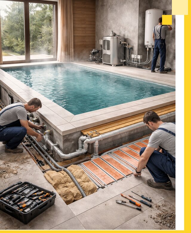 Проектирование и строительство тёплых бассейнов в Иркутске