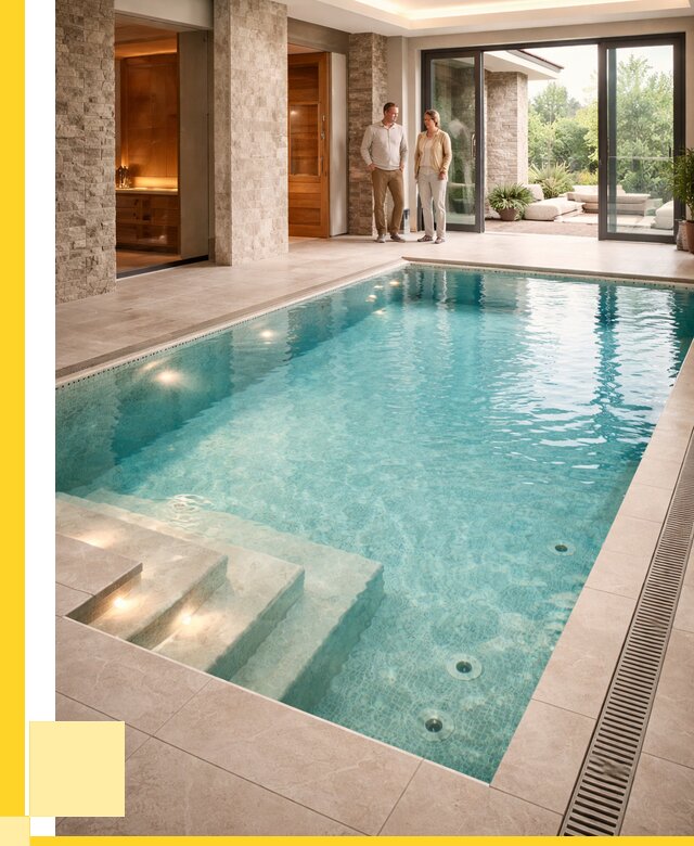 Бассейн во дворе в Иркутске: проект, отделка от 1250280 р. | ЭриданРкт