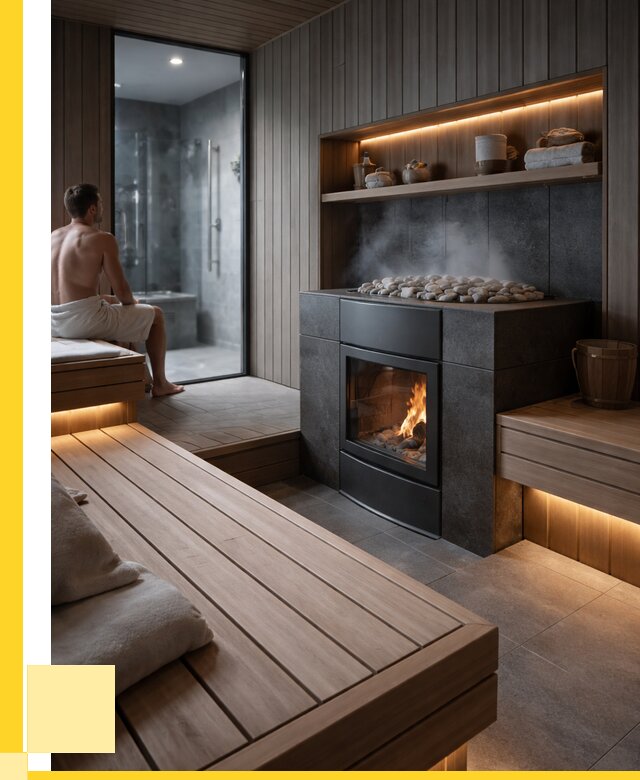 Проект сауны в частном доме в Иркутске от 36467 р. | ЭриданРкт