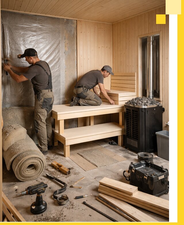 Проекты саун под ключ в Иркутске дизайн и строительство