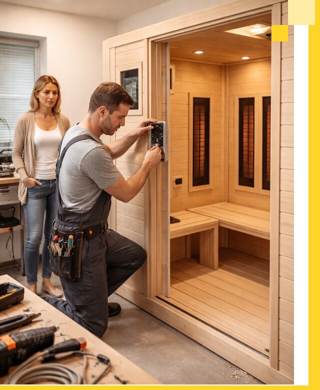 Инфракрасные сауны под ключ в Иркутске продажа и установка