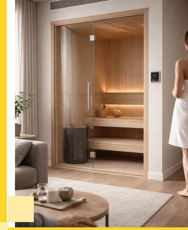 Сауна в квартире под ключ в Иркутске от 125028 р. ЭриданРкт