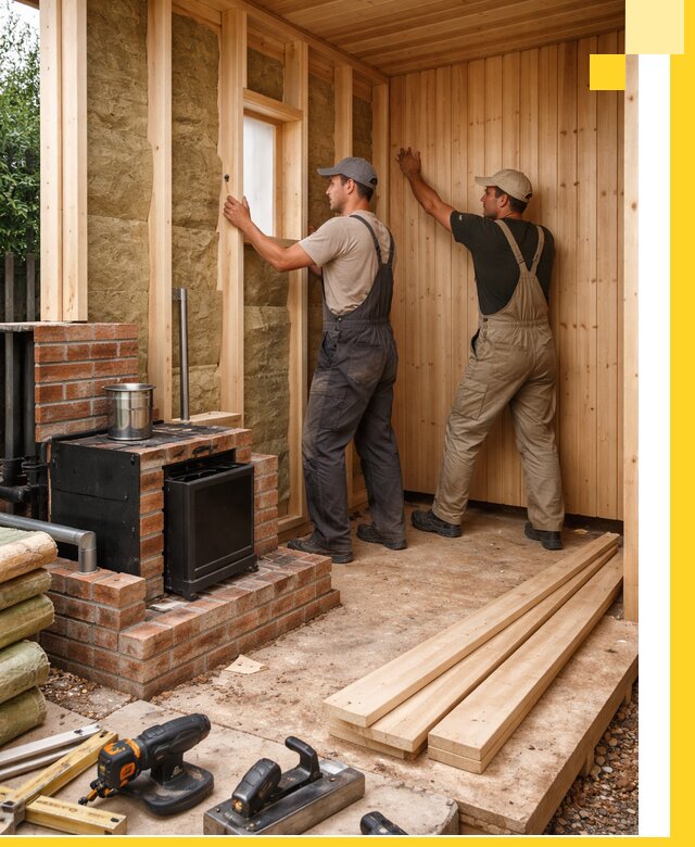 Строительство и установка дачных саун под ключ в Иркутске