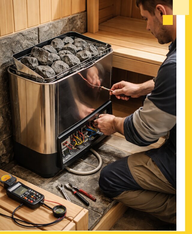 Продажа и установка электрокаменок для саун в Иркутске