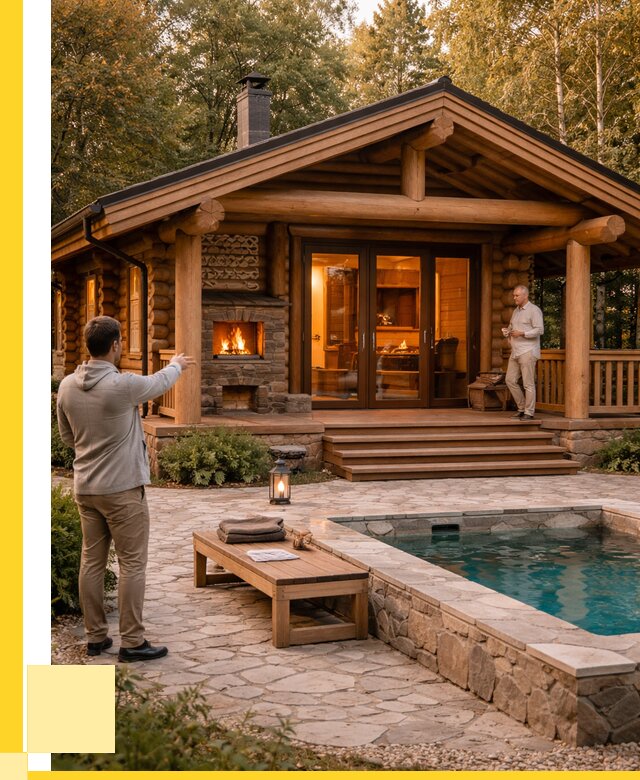 Проекты бань и хамам в Иркутске от 26048 р. | ЭриданРкт