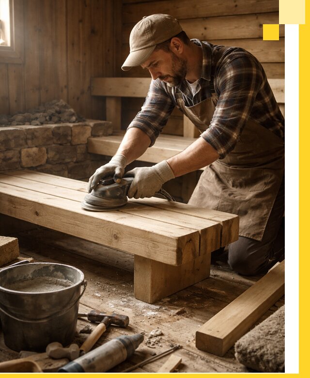 Ремонт бань под ключ в Иркутске с гарантией качества и сроков