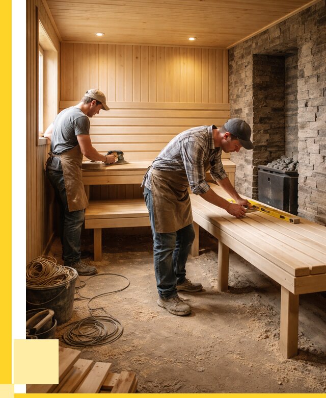 Отделка бани в Иркутске: внутренняя отделка от 3126 р. | ЭриданРкт