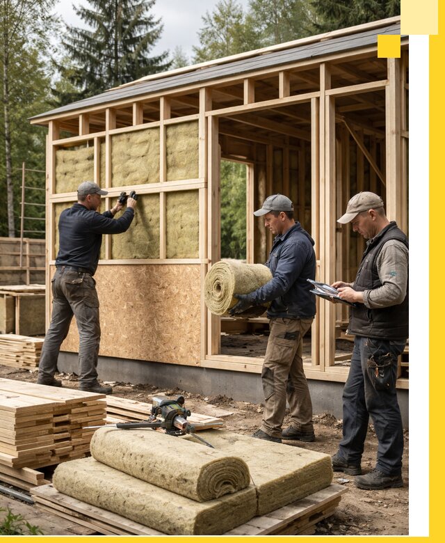 Проектирование и строительство каркасных бань в Иркутске под ключ