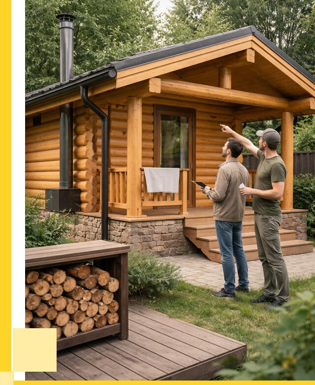 Бани для дачи под ключ в Иркутске от 260475 р. | ЭриданРкт