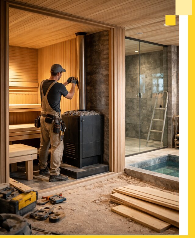 Полное строительство банных комплексов под ключ в Иркутске