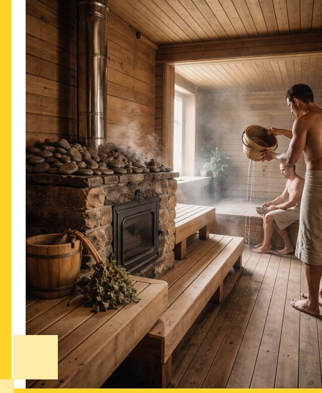 Интерьеры бань и обшивка изнутри в Иркутске от 88562 р. | ЭриданРкт